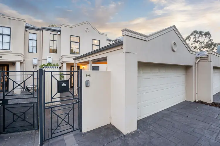 Main view of Homely townhouse listing, 66A Hawker Street, Brompton SA 5007