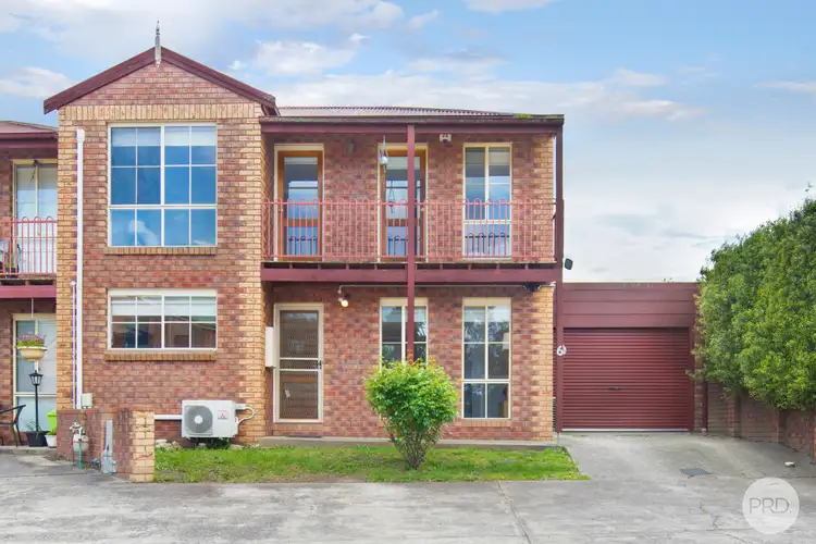 Main view of Homely townhouse listing, 6 Warrambine Drive, Canadian VIC 3350
