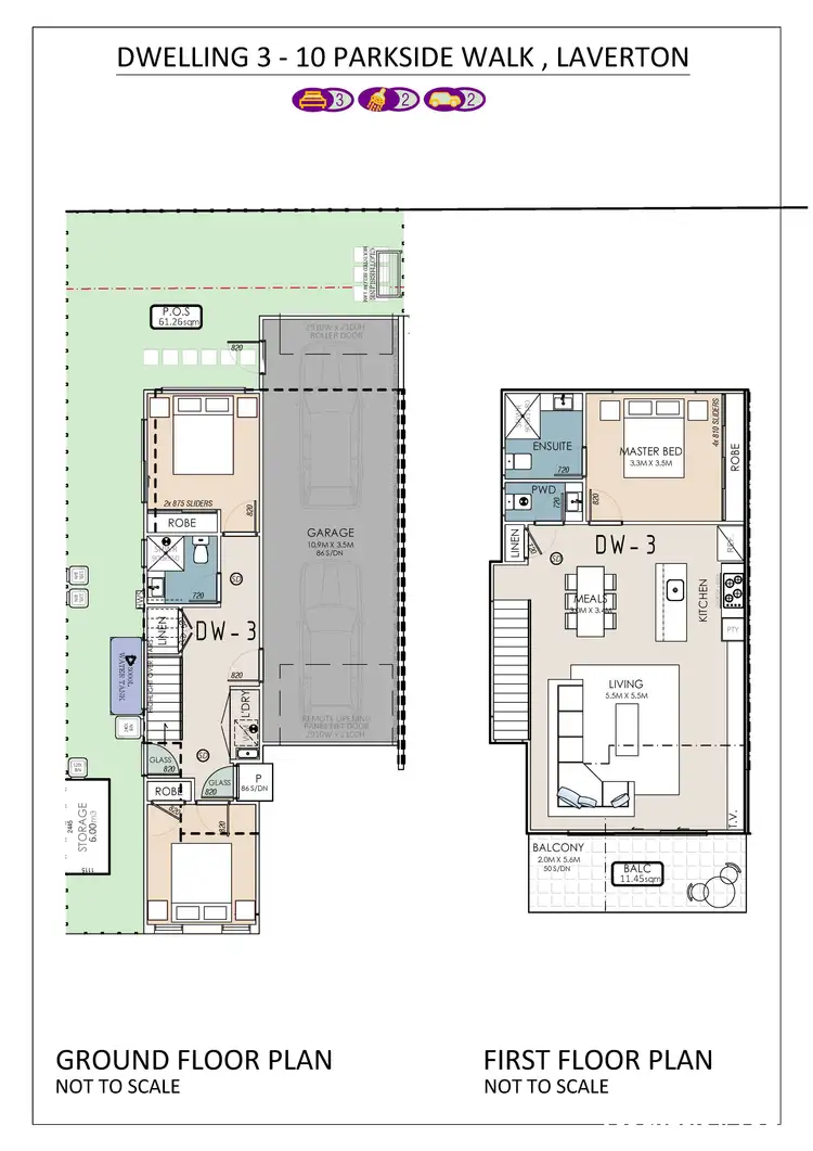 Fifth view of Homely house listing, 3/99-101 Parkside Walk, Laverton VIC 3028