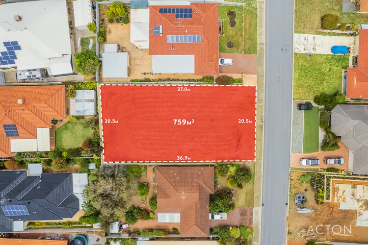 Second view of Homely land listing, 13 Jacana Way, Halls Head WA 6210
