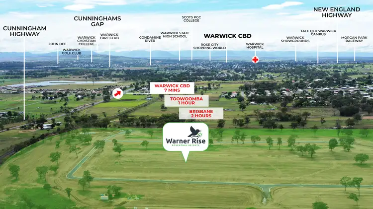 Sixth view of Homely land listing, 55-57 Jacob Drive, Warwick QLD 4370