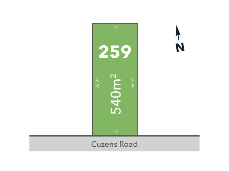 Second view of Homely land listing, LOT 259, 65 Cuzens Road, Alfredton VIC 3350