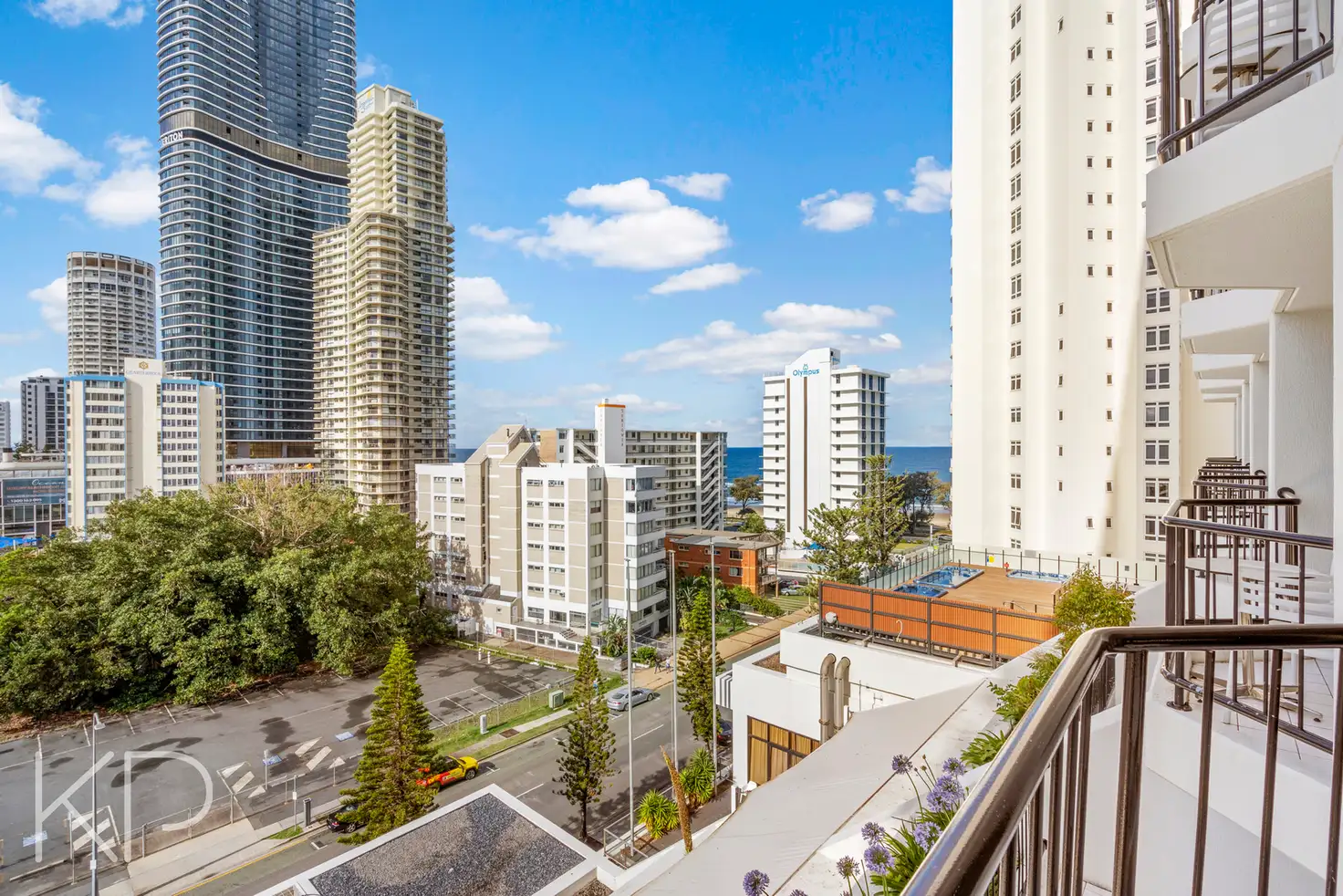 Main view of Homely apartment listing, 611/22 View Avenue, Surfers Paradise QLD 4217