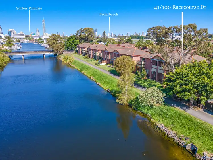 Main view of Homely townhouse listing, 41/100 Racecourse Drive, Bundall QLD 4217