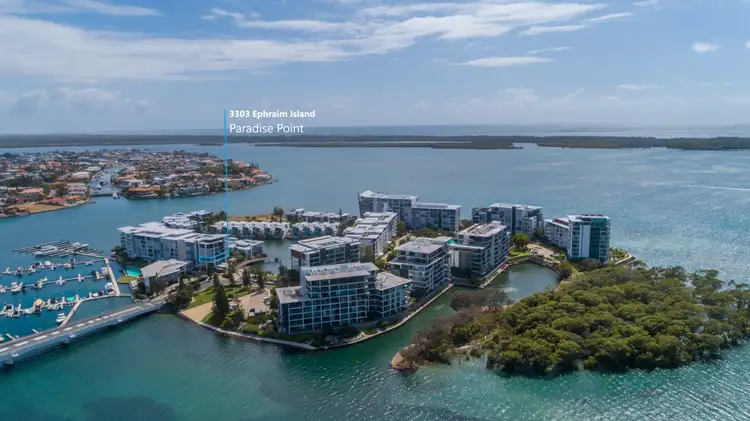 Main view of Homely apartment listing, 3303 Ephraim Island, Paradise Point QLD 4216
