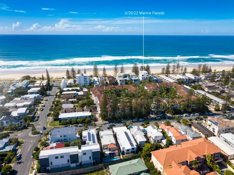 Main view of Homely apartment listing, 3/20-22 Marine Parade, Miami QLD 4220