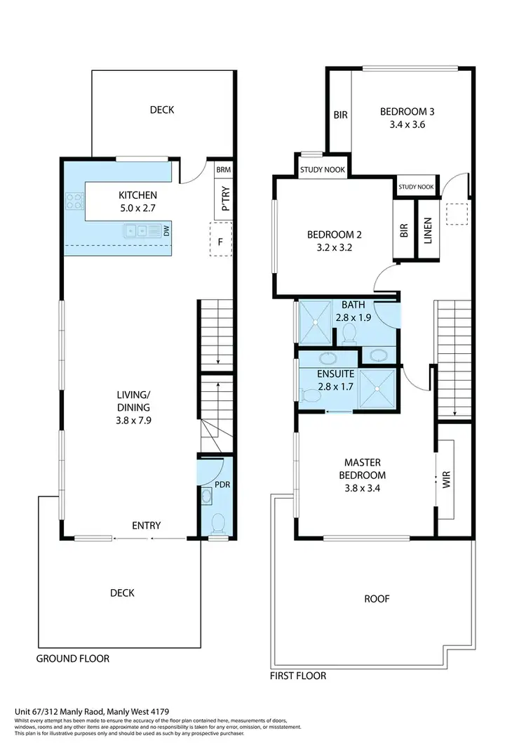 Sixth view of Homely townhouse listing, 67/312 Manly Road, Manly West QLD 4179