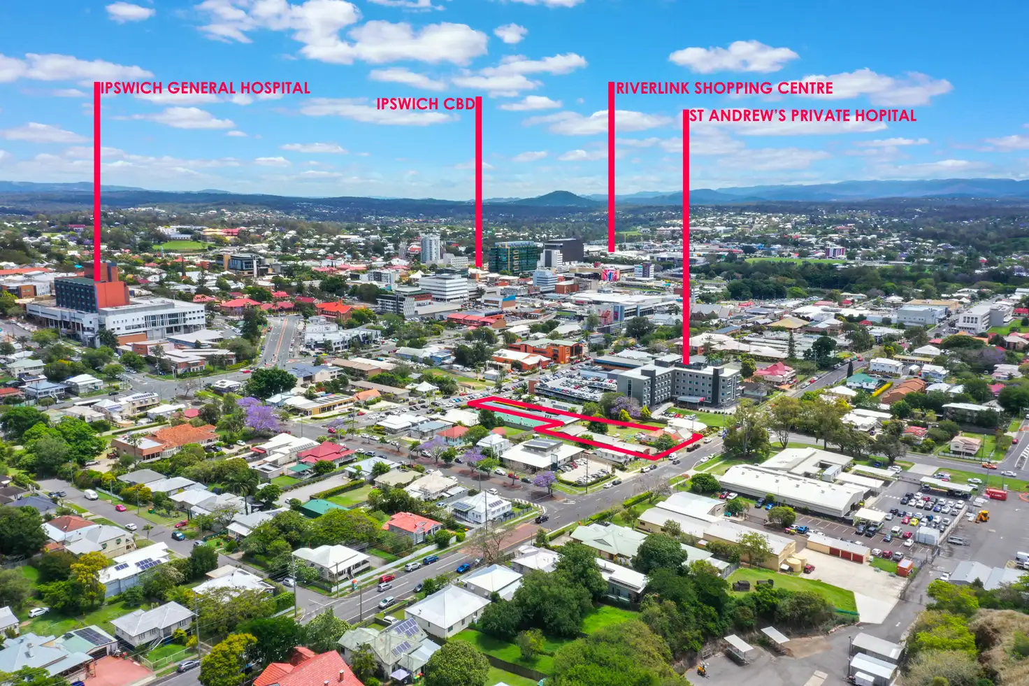 Main view of Homely house listing, 51-55 Thorn Street & 12 Pring Street, Ipswich QLD 4305