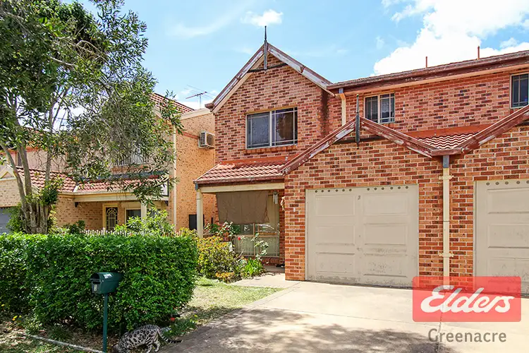 Main view of Homely semi-detached listing, 3 Mahogany Way, Greenacre NSW 2190