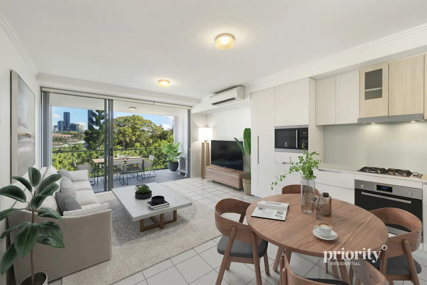 Main view of Homely apartment listing, 1404/16 Ramsgate Street, Kelvin Grove QLD 4059