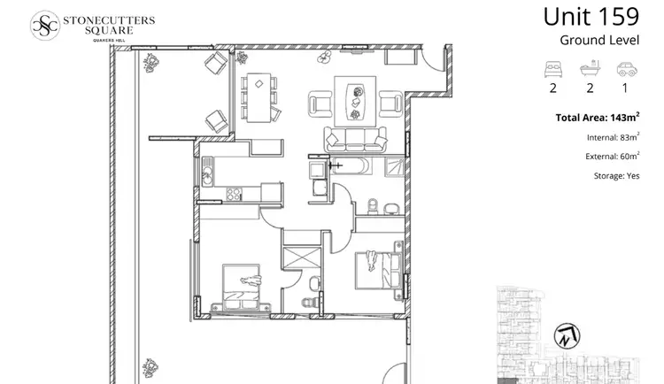 Second view of Homely apartment listing, 159/9 Nirimba Drive, Quakers Hill NSW 2763