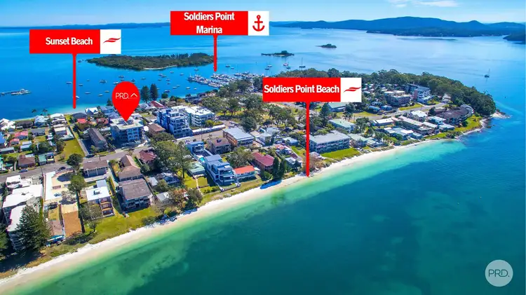 Main view of Homely unit listing, 12/12 Soldiers Point Road, Soldiers Point NSW 2317