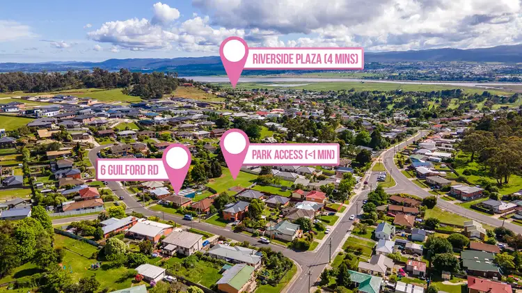 Main view of Homely house listing, 6 Guilford Road, Riverside TAS 7250