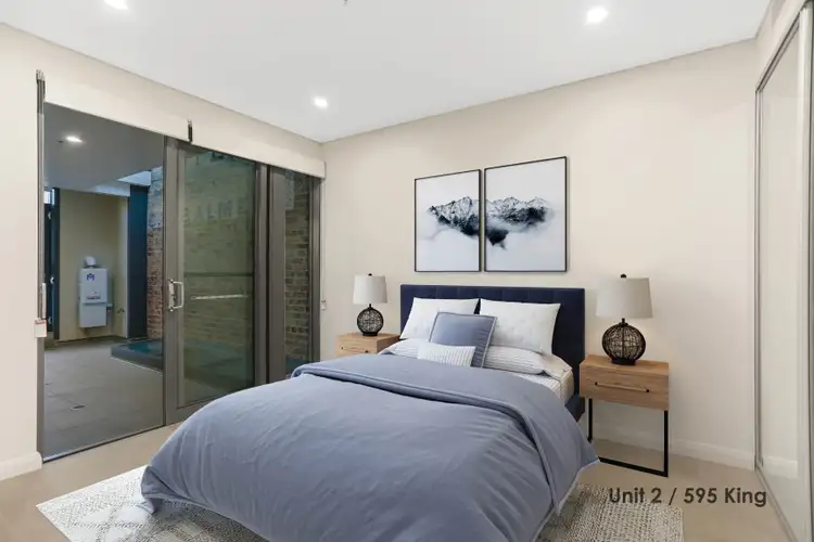 Second view of Homely apartment listing, 1-4/595 King St, Newtown NSW 2042