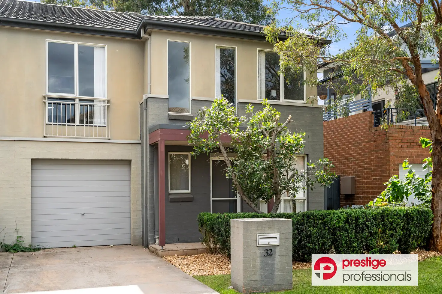 Main view of Homely semi-detached listing, 32 Margate Avenue, Holsworthy NSW 2173