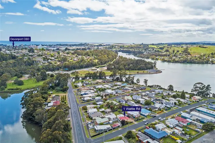 Second view of Homely house listing, 1 Wattle Road, Quoiba TAS 7310
