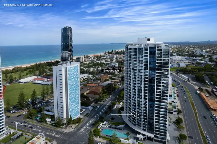 Main view of Homely unit listing, 703/22 Surf Parade, Broadbeach QLD 4218