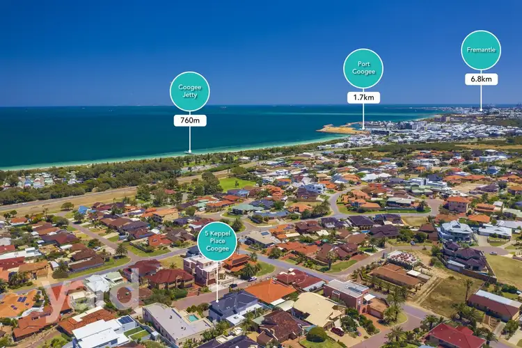 Fifth view of Homely house listing, 5 Keppel Place, Coogee WA 6166