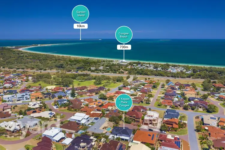 Sixth view of Homely house listing, 5 Keppel Place, Coogee WA 6166