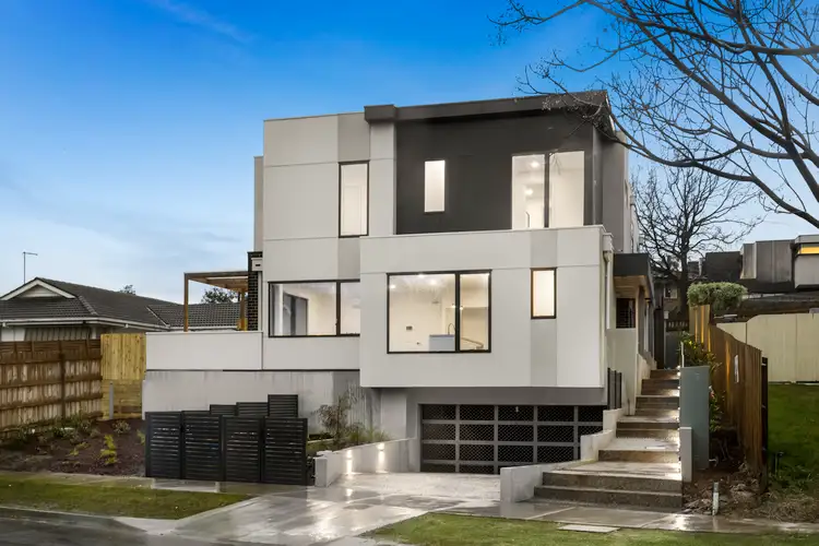 Main view of Homely townhouse listing, 1-5/5 Saxon Street, Doncaster VIC 3108