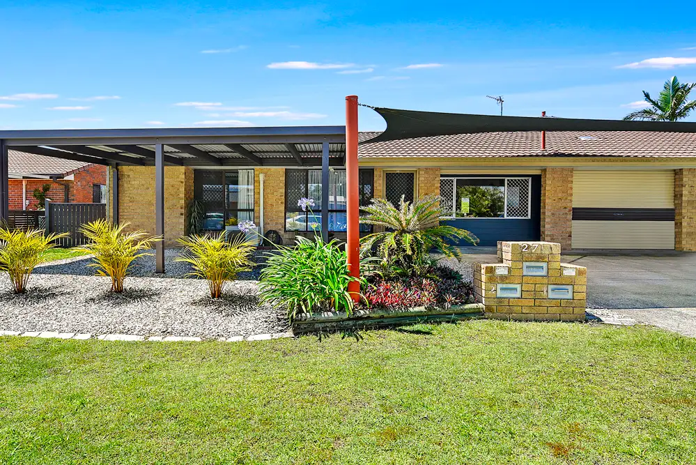 Main view of Homely semi-detached listing, 2/27 Marsupial Drive, Coombabah QLD 4216
