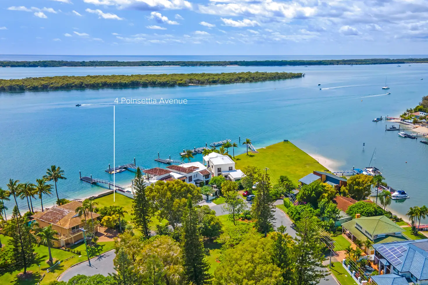 Main view of Homely land listing, 4 Poinsettia Avenue, Runaway Bay QLD 4216