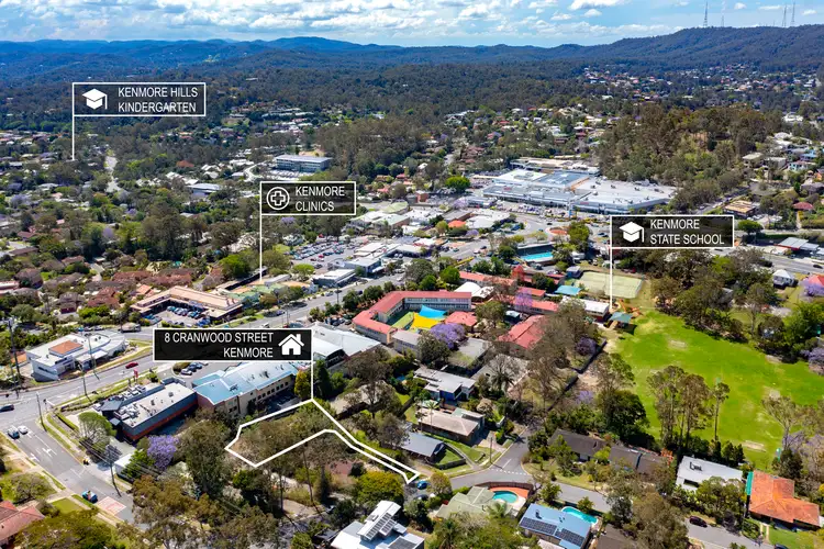 Second view of Homely land listing, 8 Cranwood Street, Kenmore QLD 4069