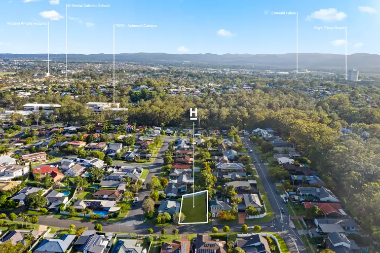 Main view of Homely land listing, 50 Pinkwood Drive, Ashmore QLD 4214