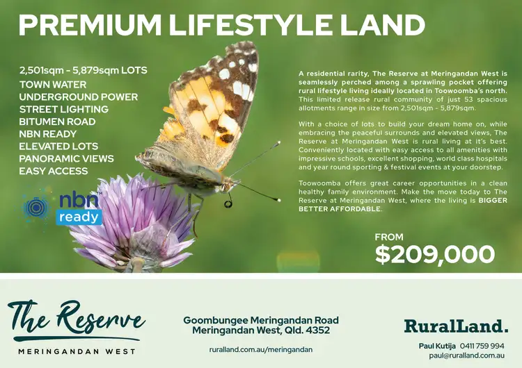 Fourth view of Homely land listing, LOT Lot 8 Peters Road, Meringandan West QLD 4352