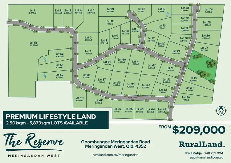 Fifth view of Homely land listing, LOT Lot 8 Peters Road, Meringandan West QLD 4352