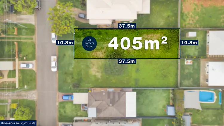 Main view of Homely land listing, 28 Somers Street, Nudgee QLD 4014