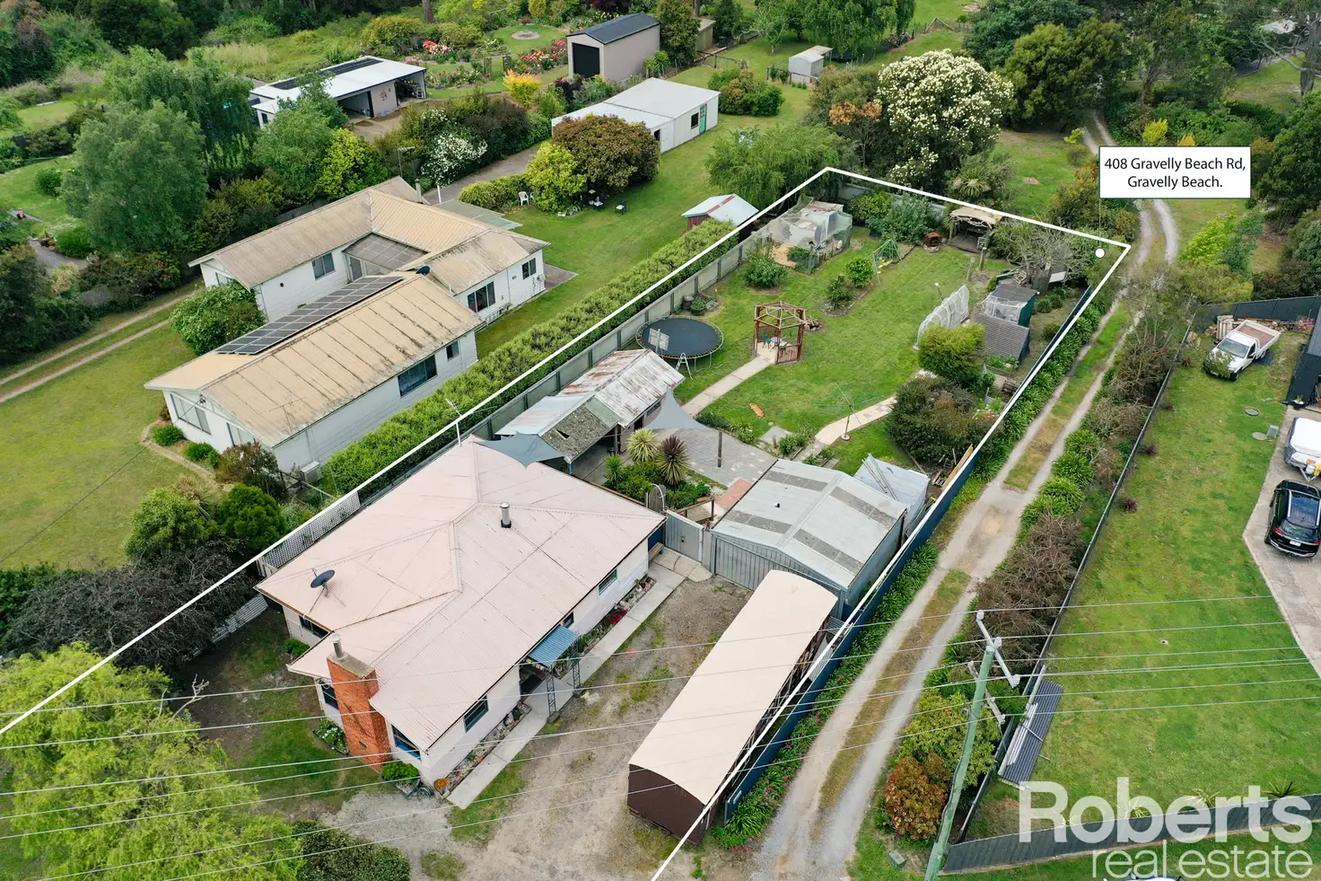 Main view of Homely house listing, 408 Gravelly Beach Road, Gravelly Beach TAS 7276