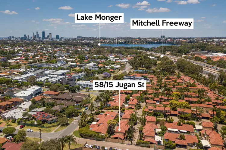 Second view of Homely townhouse listing, 58/15 Jugan Street, Mount Hawthorn WA 6016