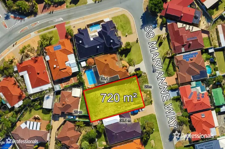Second view of Homely land listing, 39 Marianne Way, Alexander Heights WA 6064