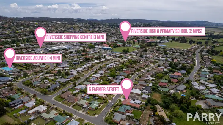 Second view of Homely house listing, 6 Farmer Street, Riverside TAS 7250