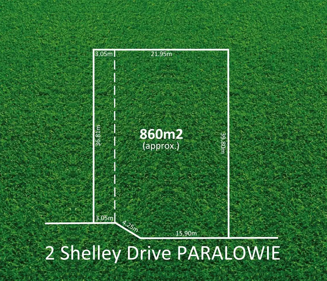 Main view of Homely land listing, 2 Shelley Drive, Paralowie SA 5108