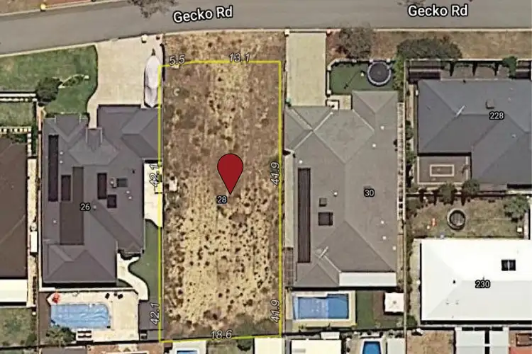 Main view of Homely land listing, 28 Gecko Road, Baldivis WA 6171