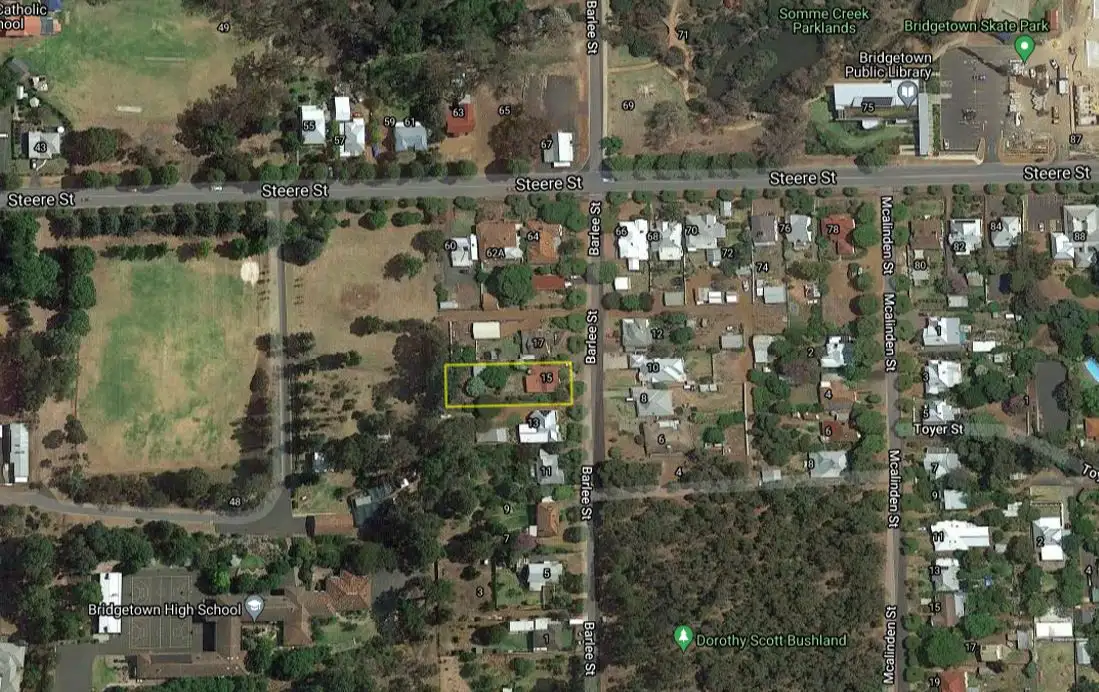 Main view of Homely house listing, 15 Barlee Street, Bridgetown WA 6255