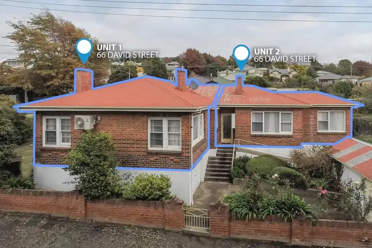 Second view of Homely house listing, 1 & 2/66 David Street, Newstead TAS 7250