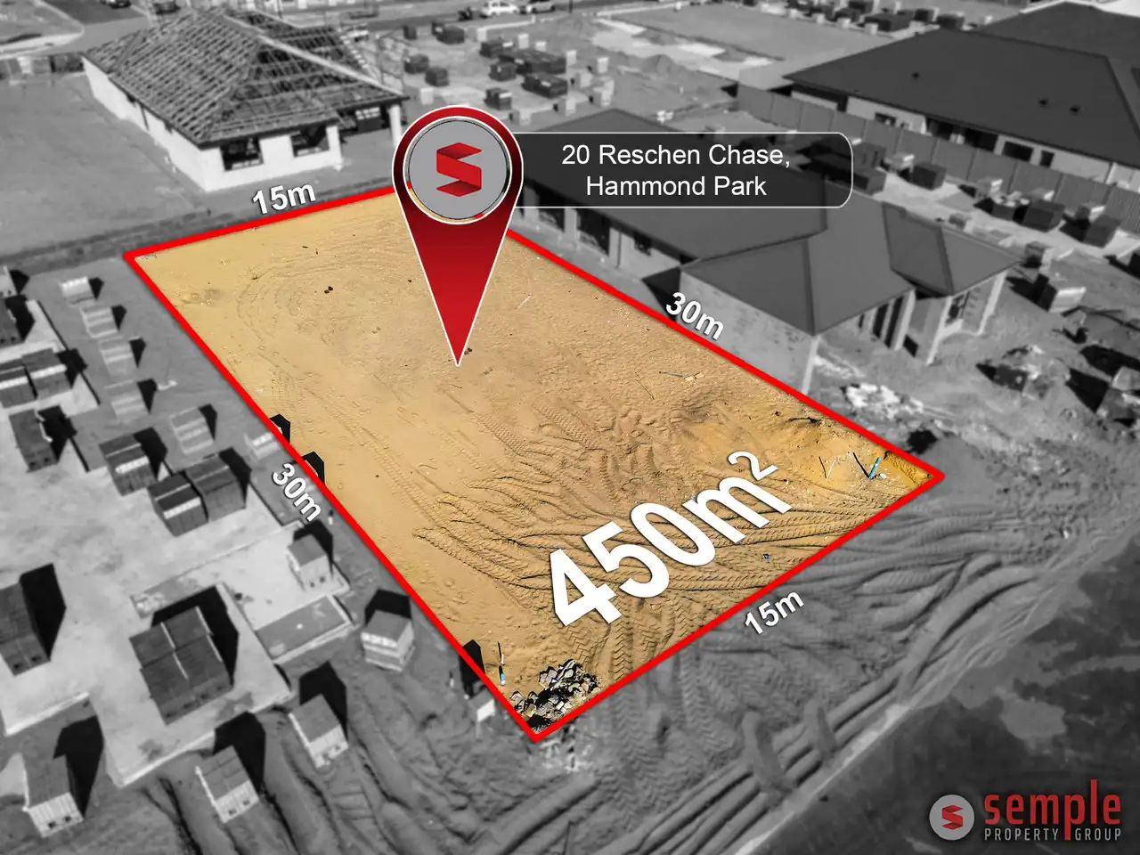 Main view of Homely land listing, 20 Reschen Chase, Hammond Park WA 6164