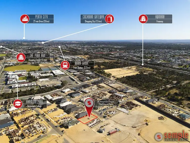 Second view of Homely land listing, 20 Reschen Chase, Hammond Park WA 6164