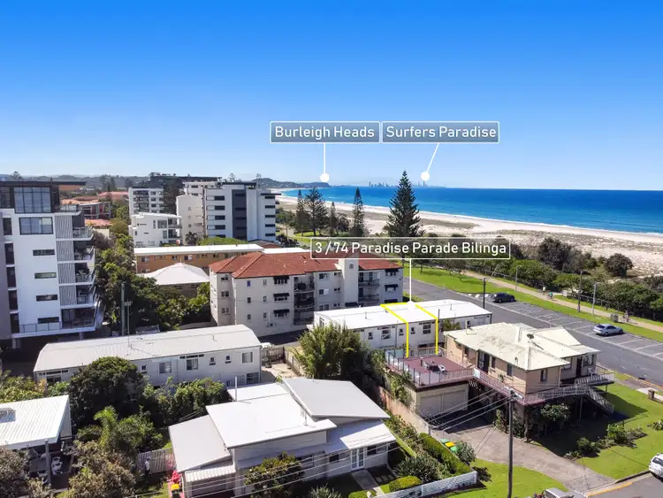 3/74 Pacific Parade, Bilinga QLD 4225