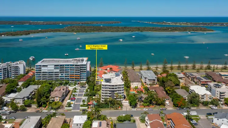 Main view of Homely unit listing, 23/15 Brighton Street, Biggera Waters QLD 4216
