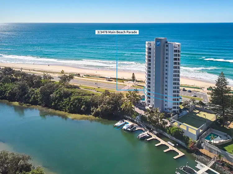 Third view of Homely apartment listing, 3/3478 Main Beach Parade, Surfers Paradise QLD 4217
