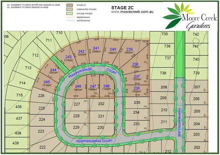 Main view of Homely land listing, Lot 239 Moore Creek Gardens, Tamworth NSW 2340
