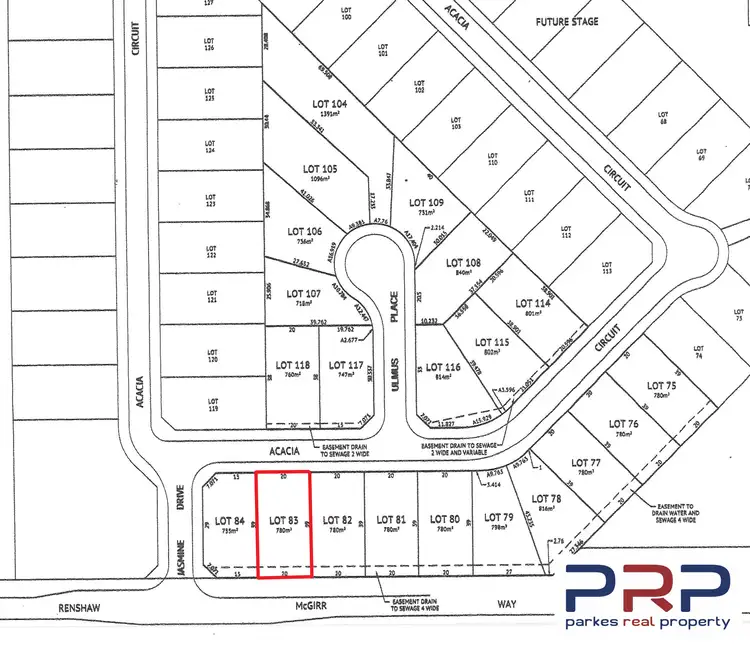 Main view of Homely land listing, LOT 83 Acacia Circuit, Parkes NSW 2870