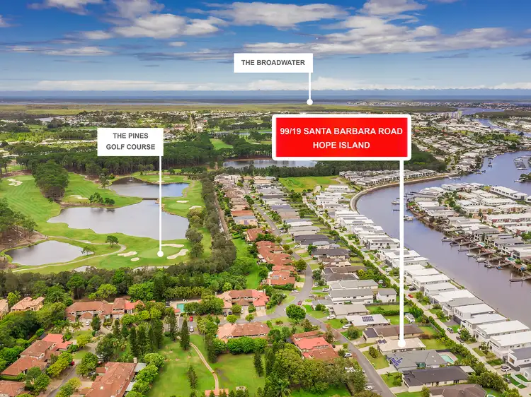 Main view of Homely house listing, 99/19 Santa Barbara Road, Hope Island QLD 4212
