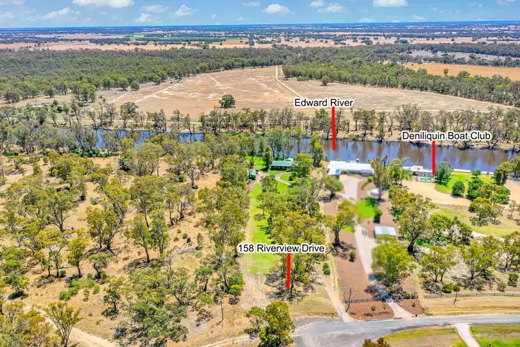 Main view of Homely house listing, 158 RIVERVIEW DRIVE, Deniliquin NSW 2710