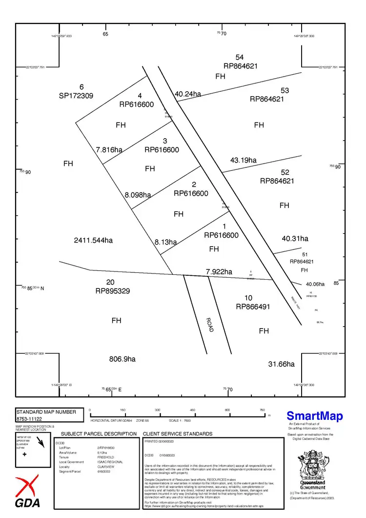 Fifth view of Homely land listing, LOT L3, 82849 Bruce Highway, Clairview QLD 4741