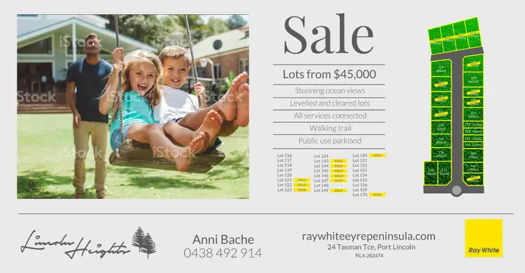 Main view of Homely land listing, LOT 119 Allen Thomas Drive, Port Lincoln SA 5606